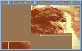 Strong Lines atari screenshot