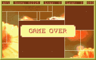 Strong Lines atari screenshot