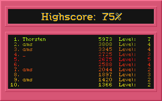 Strong Lines atari screenshot
