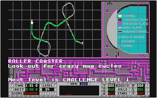 STUN Runner atari screenshot