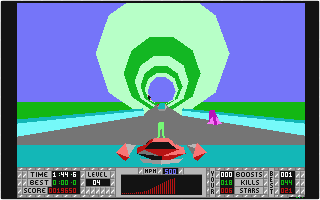 STUN Runner atari screenshot