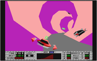 STUN Runner atari screenshot