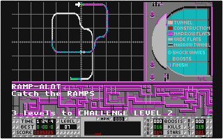 STUN Runner atari screenshot