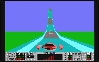 STUN Runner atari screenshot
