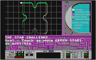 STUN Runner atari screenshot