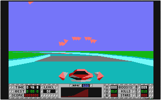 STUN Runner atari screenshot