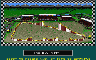 Stunt Car Racer atari screenshot