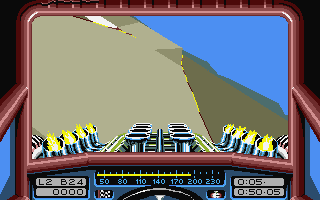 Stunt Car Racer atari screenshot