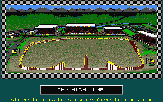 Stunt Car Racer atari screenshot