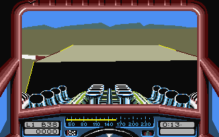 Stunt Car Racer atari screenshot