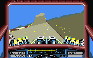 Stunt Car Racer atari screenshot