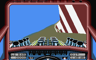 Stunt Car Racer atari screenshot