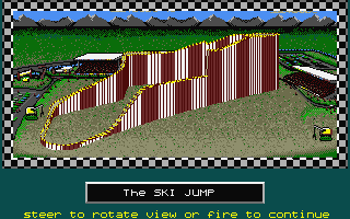 Stunt Car Racer atari screenshot