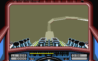 Stunt Car Racer atari screenshot