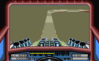 Stunt Car Racer atari screenshot