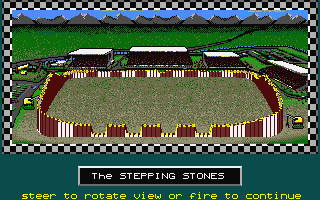 Stunt Track Racer atari screenshot