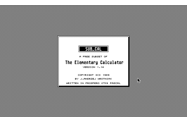 Sub-Cal — screenshot 1