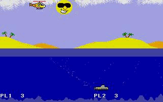 Sub Hunt atari screenshot