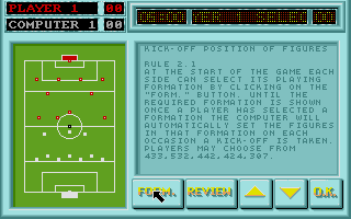 Subbuteo atari screenshot
