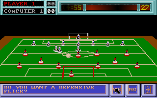 Subbuteo atari screenshot