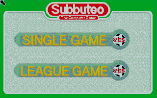 Subbuteo atari screenshot