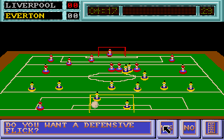 Subbuteo atari screenshot