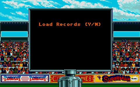 Summer Challenge atari screenshot