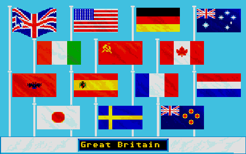 Summer Challenge atari screenshot