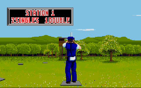 Summer Challenge atari screenshot