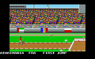 Summer Games atari screenshot