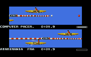 Summer Games atari screenshot