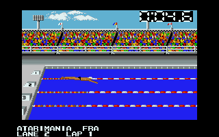 Summer Games atari screenshot