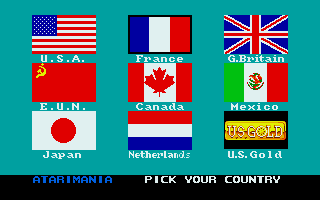 Summer Games atari screenshot