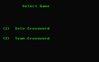 Sun Crossword (The) atari screenshot