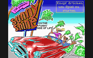 Sunny Shine on the Funny Side of Life atari screenshot