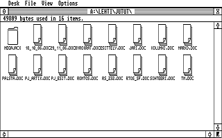 Suomenkieliset Tietosanomat 1986 — screenshot 1