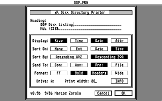 Suomenkieliset Tietosanomat 1987 / 2 atari screenshot