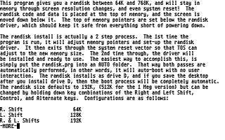 Suomenkieliset Tietosanomat 1988 / 1 atari screenshot