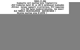 Suomenkieliset Tietosanomat 1988 / 2 atari screenshot