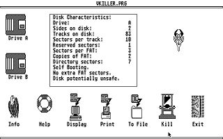 Suomenkieliset Tietosanomat 1988 / 3 atari screenshot