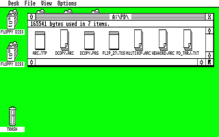 Suomenkieliset Tietosanomat 1989 / 1 atari screenshot