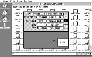 Suomenkieliset Tietosanomat 1989 / 3 atari screenshot