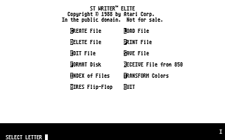 Suomenkieliset Tietosanomat 1989 / 3 atari screenshot