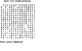 Suomenkieliset Tietosanomat 1989 / 3 atari screenshot