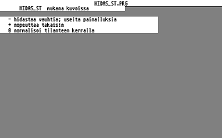 Suomenkieliset Tietosanomat 1990 / 2 atari screenshot
