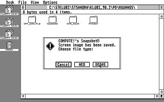 Suomenkieliset Tietosanomat 1990 / 2 atari screenshot
