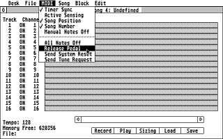 Suomenkieliset Tietosanomat 1990 / 3 atari screenshot