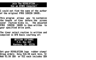 Suomenkieliset Tietosanomat 1991 / 2 atari screenshot