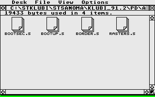 Suomenkieliset Tietosanomat 1991 / 2 atari screenshot