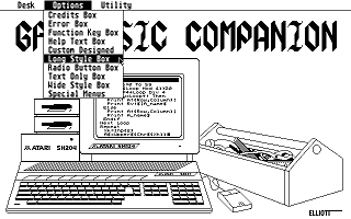 Suomenkieliset Tietosanomat 1991 / 3 atari screenshot